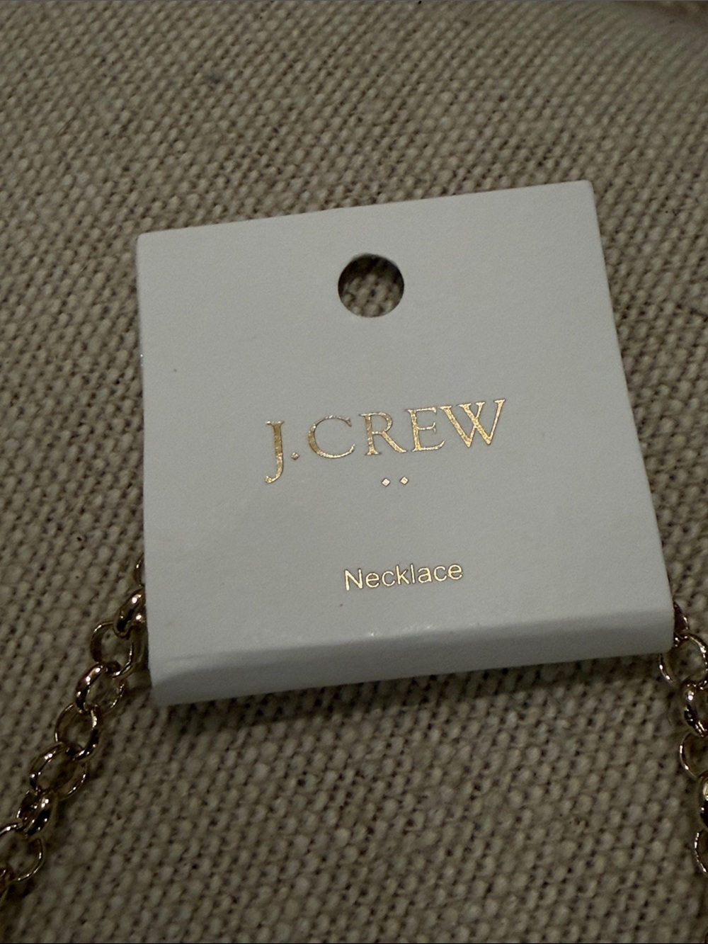J. Crew Gold Pearl and Coin Charm Necklace/NWT - Picture 5 of 9